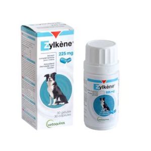 Anti stress Zylkène Cap 225mg bête 30 gel Chien de 10 à 30 kg